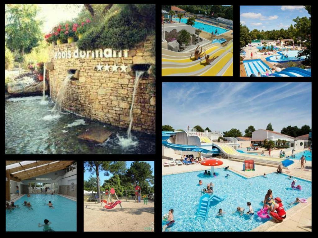 Mobile Home 477 Bois Dormant Camping 4* Saint-Jean-de-Monts Exterior foto